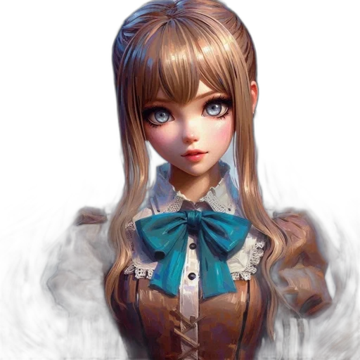 staff, face, robot, dress transparent PNG cut-out