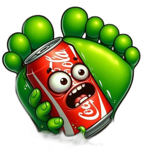 bottle, food, creature, robot transparent PNG cut-out