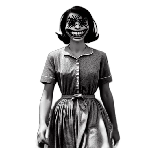 mask, dress, creature, face transparent PNG cut-out