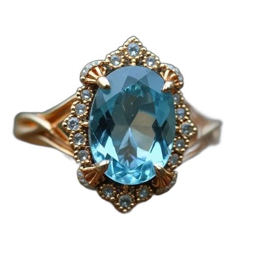 jewelry, crown, blue, art transparent PNG cut-out