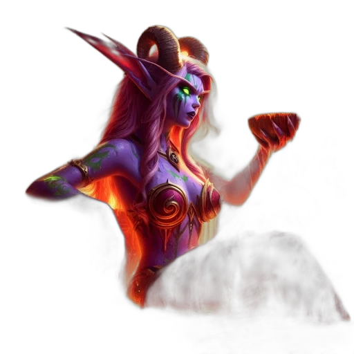 dragon, staff, mask, creature transparent PNG cut-out