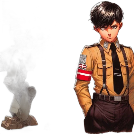jacket, concept art, comic book art, photorealistic transparent PNG cut-out