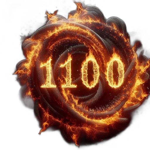 3d render, fire, intense, visualization transparent PNG cut-out
