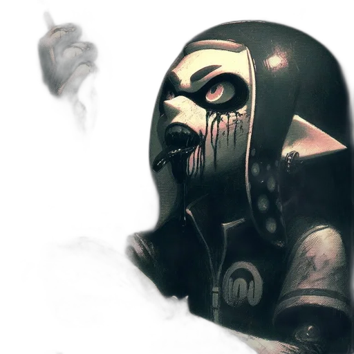 mask, robot, face, creature transparent PNG cut-out