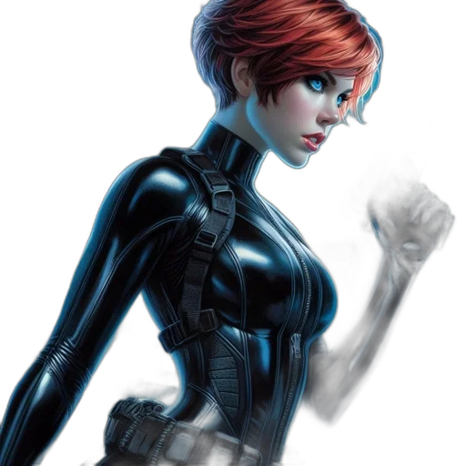 robot, comic book art, concept art, cyberpunk transparent PNG cut-out