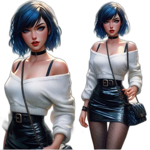 jacket, dress, concept art, fantasy art transparent PNG cut-out