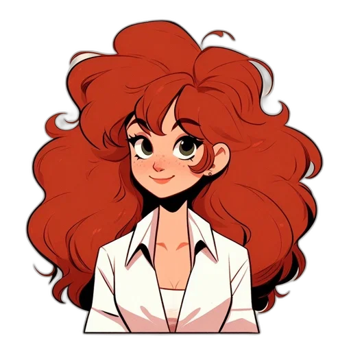 hair, staff, cartoon, anime transparent PNG cut-out