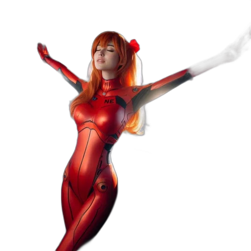 dress, robot, concept art, 3d render transparent PNG cut-out