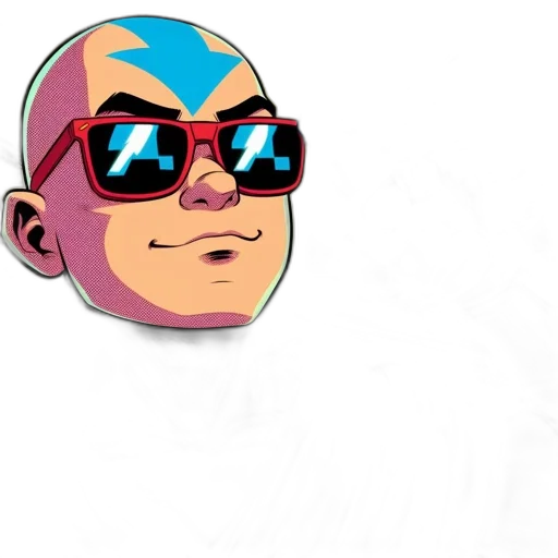 face, mask, jacket, cartoon transparent PNG cut-out