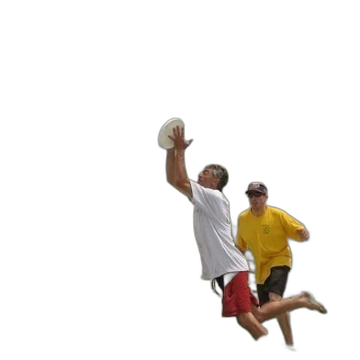3d render, two, men, playing transparent PNG cut-out