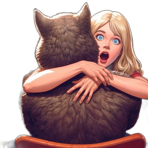 animal, creature, comic book art, concept art transparent PNG cut-out