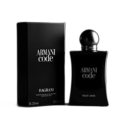 bottle, black, armani, code transparent PNG cut-out