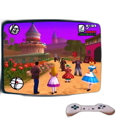 concept art, 3d render, beach, old transparent PNG cut-out
