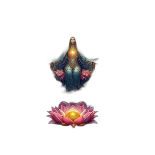 flower, crown, jewelry, staff transparent PNG cut-out