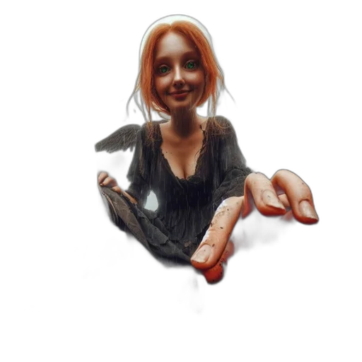 staff, creature, jewelry, face transparent PNG cut-out
