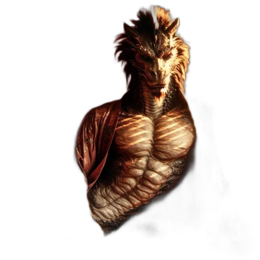 creature, mask, animal, dragon transparent PNG cut-out