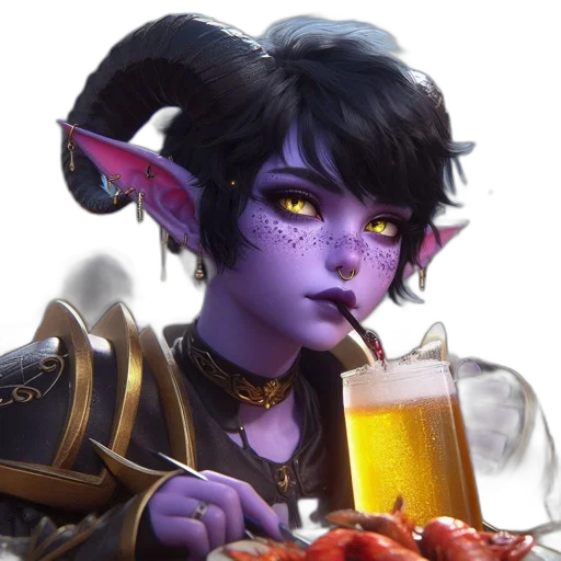 dragon, staff, face, food transparent PNG cut-out