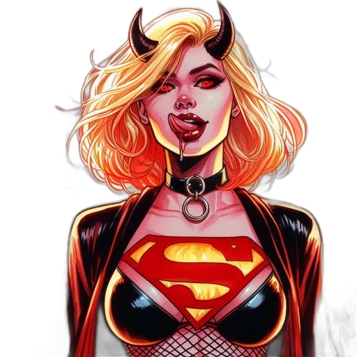 comic book art, concept art, fantasy art, cartoon transparent PNG cut-out
