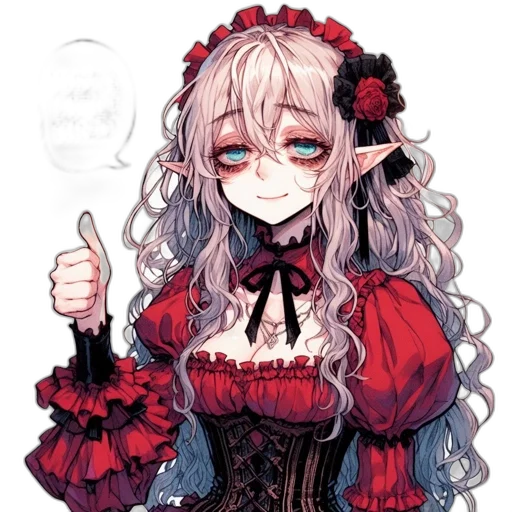 staff, dress, face, robot transparent PNG cut-out