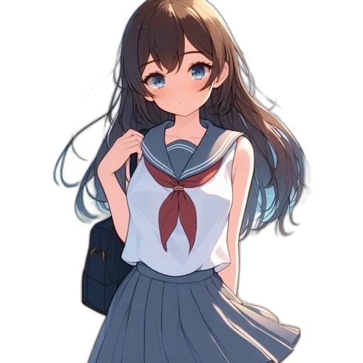 dress, staff, face, creature transparent PNG cut-out