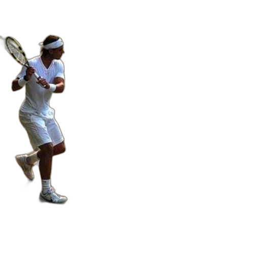 staff, 3d render, tennis, player transparent PNG cut-out