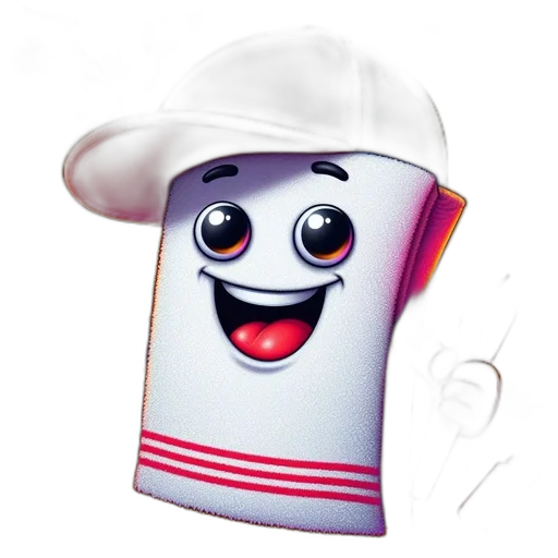 robot, hat, food, staff transparent PNG cut-out