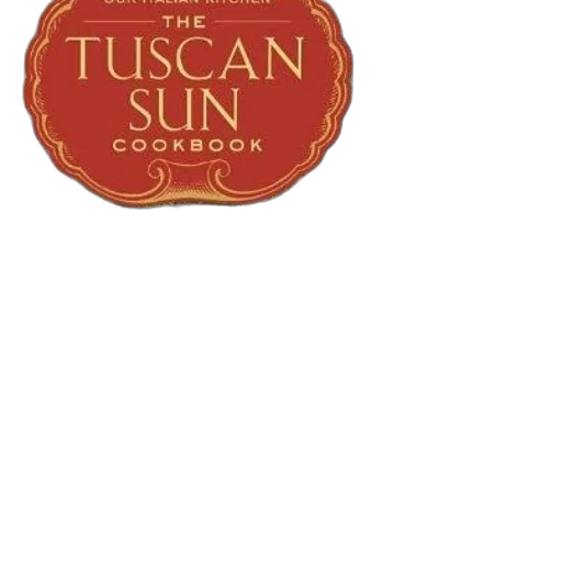tuscan, sun, cookbook, cover transparent PNG cut-out