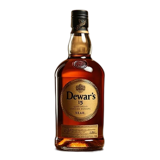 bottle, crown, dewar, year transparent PNG cut-out