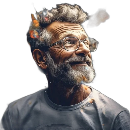 face, crown, mask, staff transparent PNG cut-out