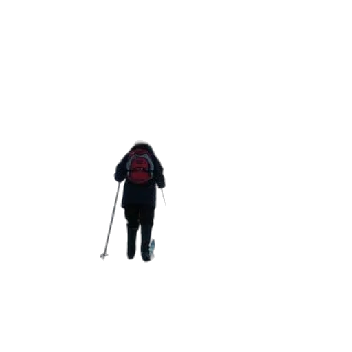 jacket, staff, umbrella, robot transparent PNG cut-out