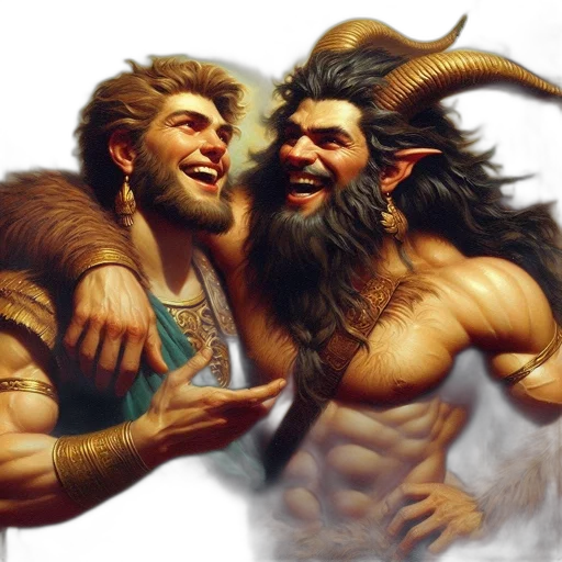 fantasy art, concept art, two, individuals transparent PNG cut-out