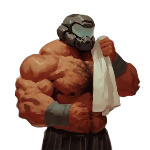 robot, weapon, jacket, mask transparent PNG cut-out