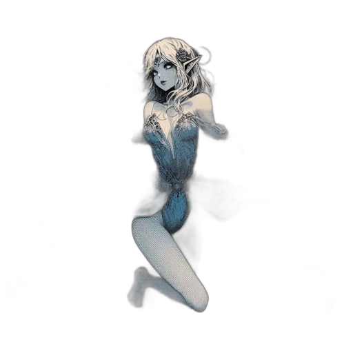 creature, mask, dress, jewelry transparent PNG cut-out