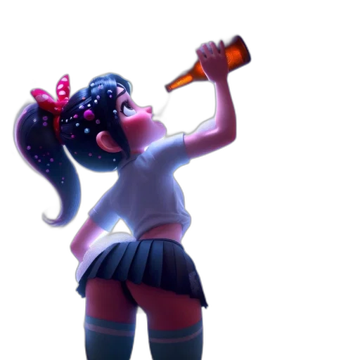 bottle, weapon, staff, concept art transparent PNG cut-out