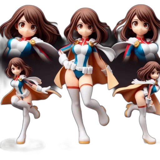 3d render, concept art, anime, fantasy art transparent PNG cut-out
