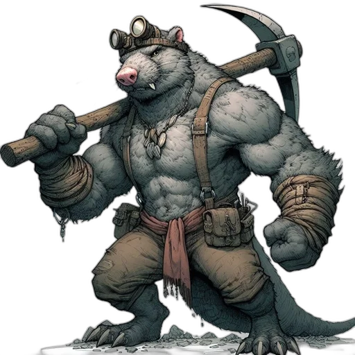 staff, animal, concept art, fantasy art transparent PNG cut-out