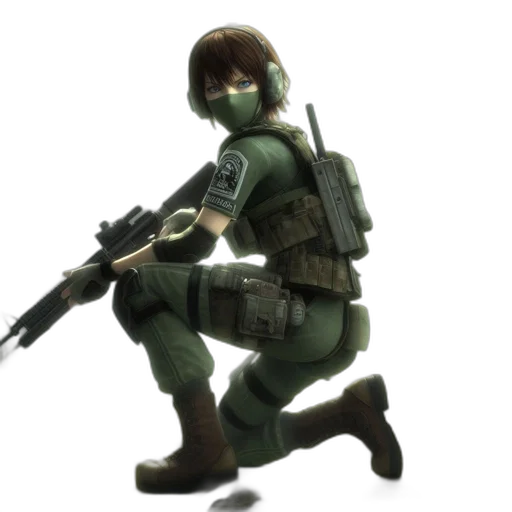 weapon, robot, staff, concept art transparent PNG cut-out
