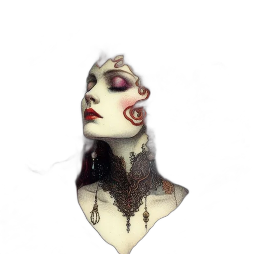 mask, jewelry, crown, face transparent PNG cut-out