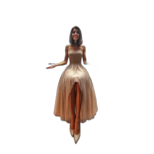 dress, creature, jewelry, shoes transparent PNG cut-out