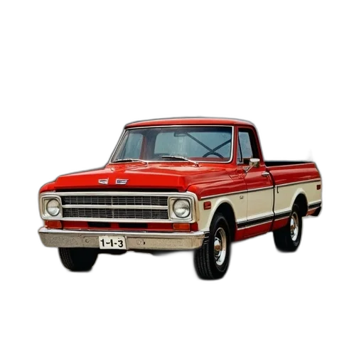 car, photorealistic, 3d render, vintage transparent PNG cut-out