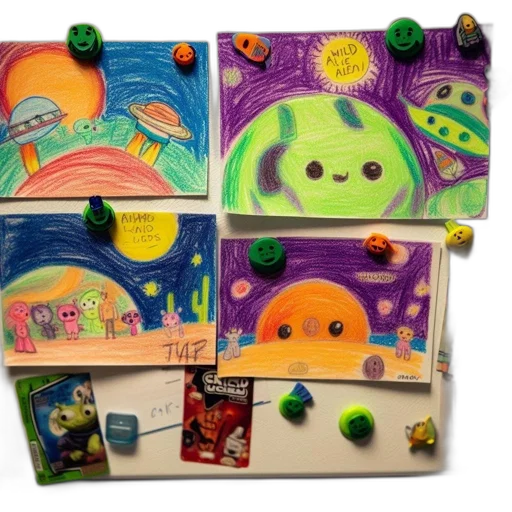 outer space, night, refrigerator, door transparent PNG cut-out