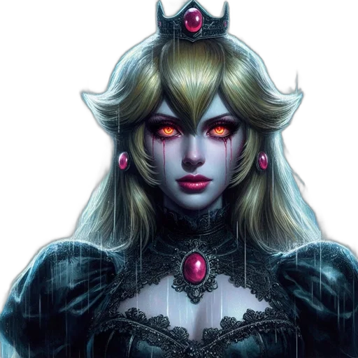 crown, face, mask, fantasy art transparent PNG cut-out