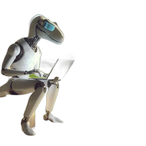 robot, concept art, 3d render, robotic transparent PNG cut-out