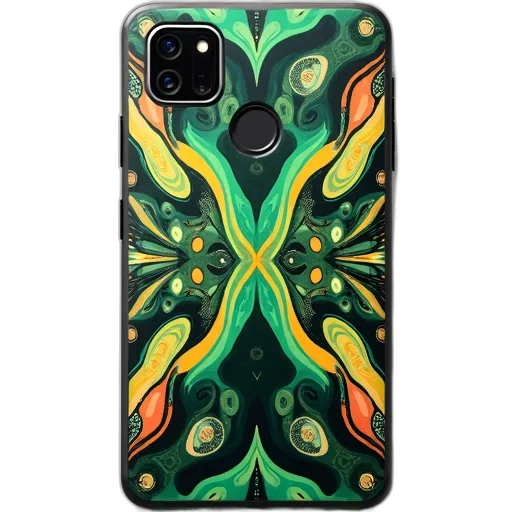 green, colorful, abstract, pattern transparent PNG cut-out