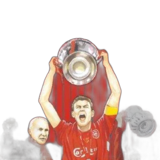 photorealistic, poster, celebrating, liverpool transparent PNG cut-out