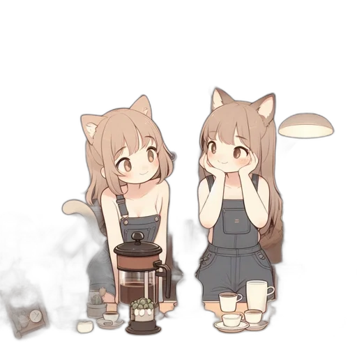 staff, dress, weapon, robot transparent PNG cut-out