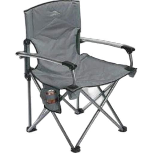 furniture, gray, folding, camping transparent PNG cut-out