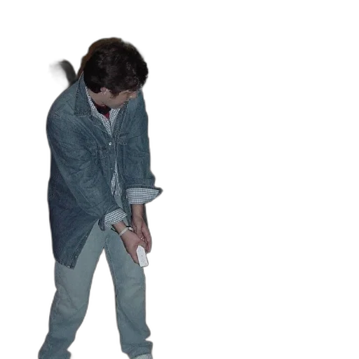 jacket, staff, weapon, shoes transparent PNG cut-out