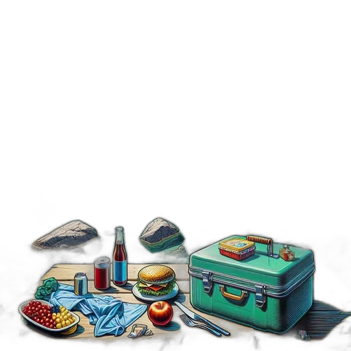 food, furniture, car, jewelry transparent PNG cut-out
