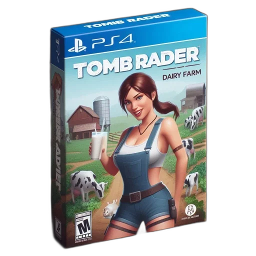 concept art, 3d render, tomb, raider transparent PNG cut-out